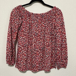 Michael Kors Liberty Floral Blouse Size S